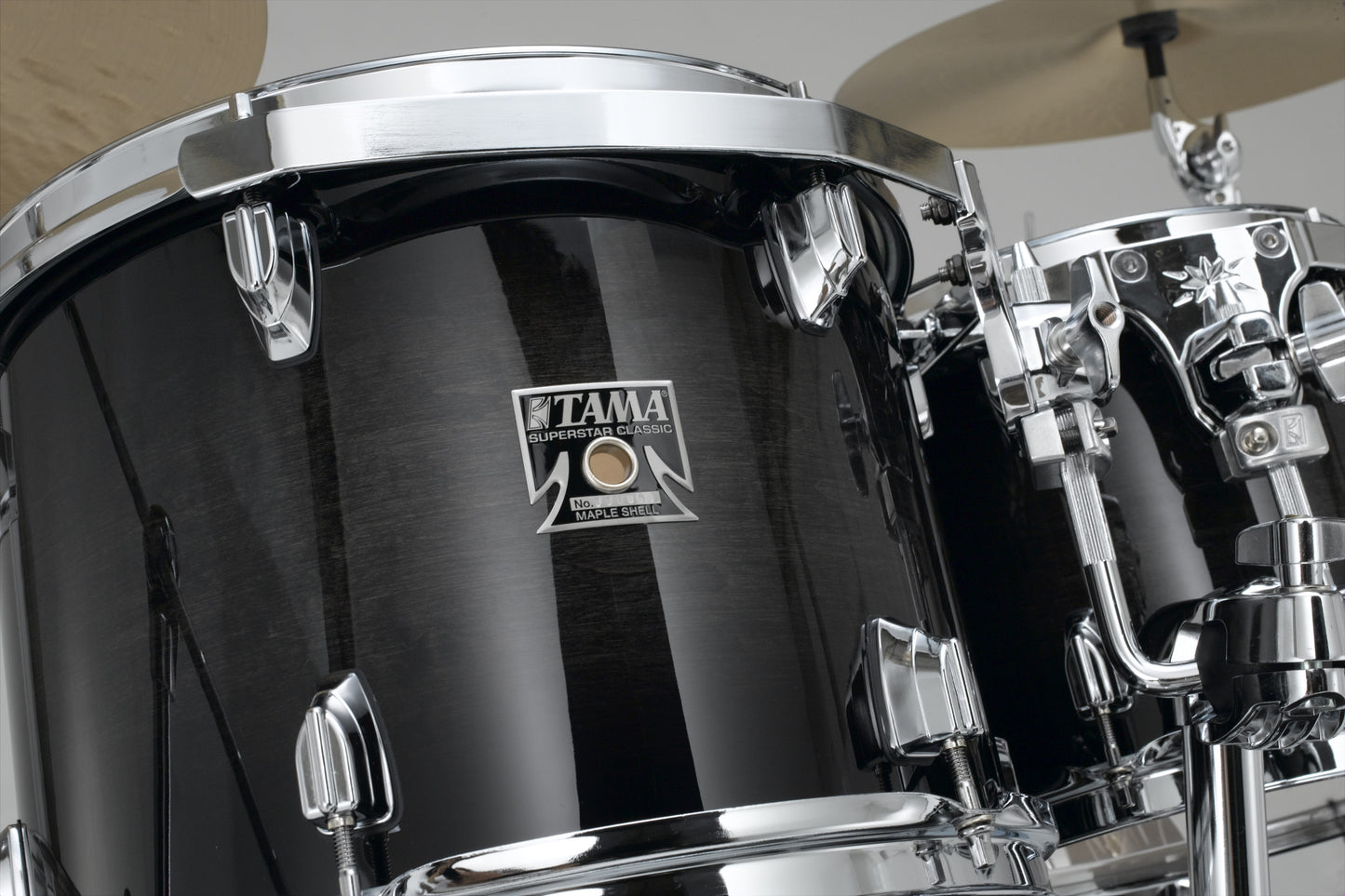 TAMA Superstar Classic Shell Kit 5 teilig - Transparent Black Burst/Chrom HW