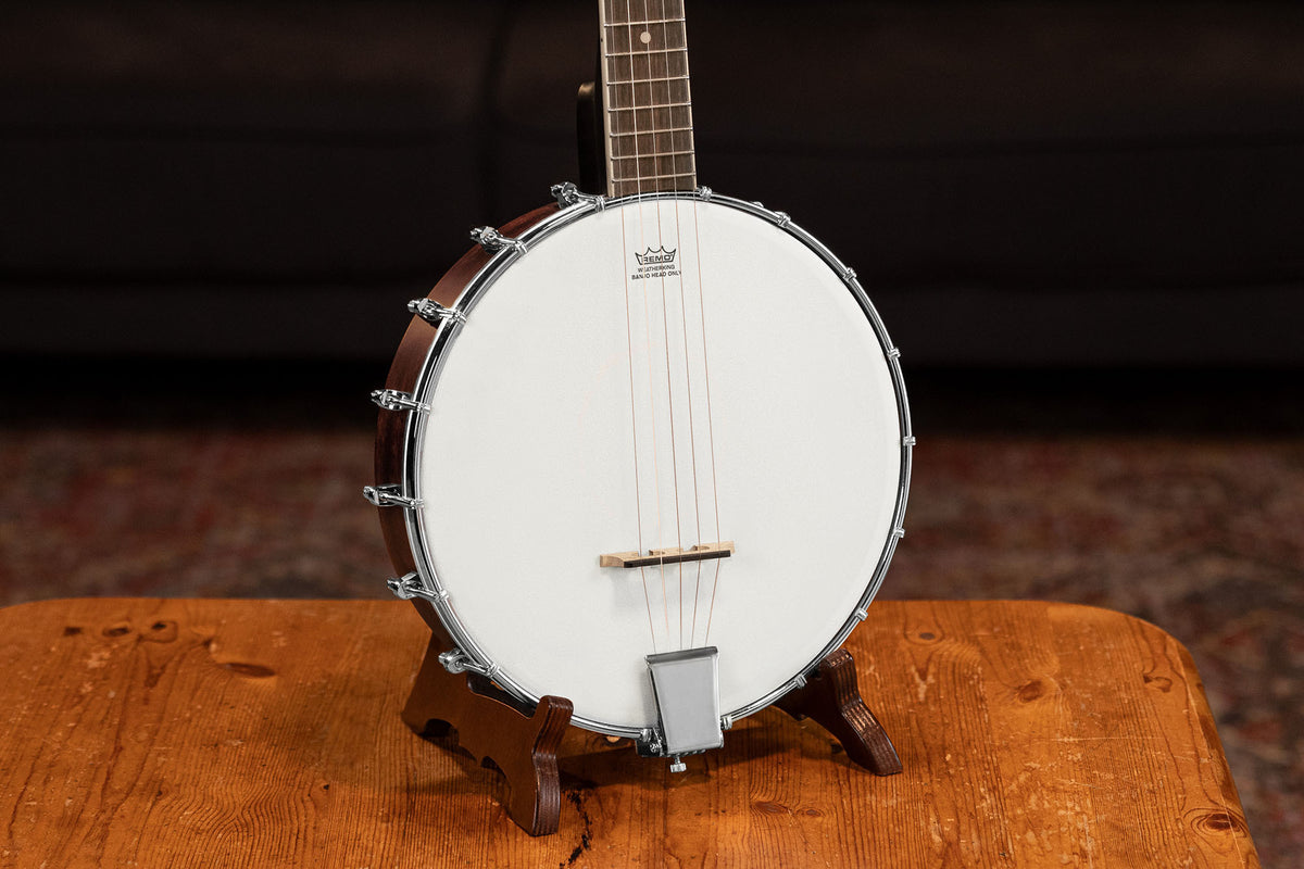 ORTEGA Americana Series Banjo 5 String - Open Back / Mahogany Satin Whiskey Burst