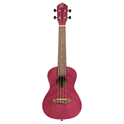 ORTEGA Earth Series Concert Ukulele 4 String - Raspberry Red