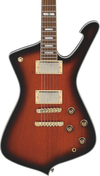 IBANEZ Iceman Electric Guitar 6-String - Antique Autumn Burst + Gig Bag