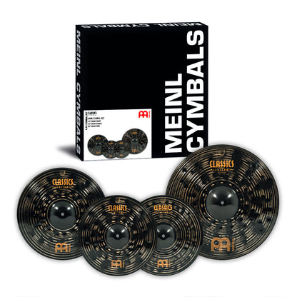 MEINL Cymbals Classics Custom Dark Beckenset 4 teilig