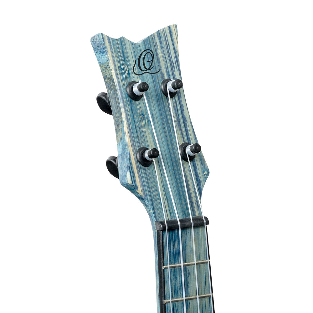 ORTEGA Bamboo Serie Konzert Ukulele 4 String - Solid Bamboo Stonewashed + Bag
