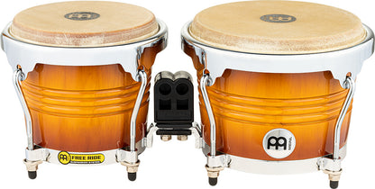 MEINL Percussion Marathon Exclusive Serie Bongo - 6 3/4" Macho & 8" Hembra - Gold Amber Sunburst