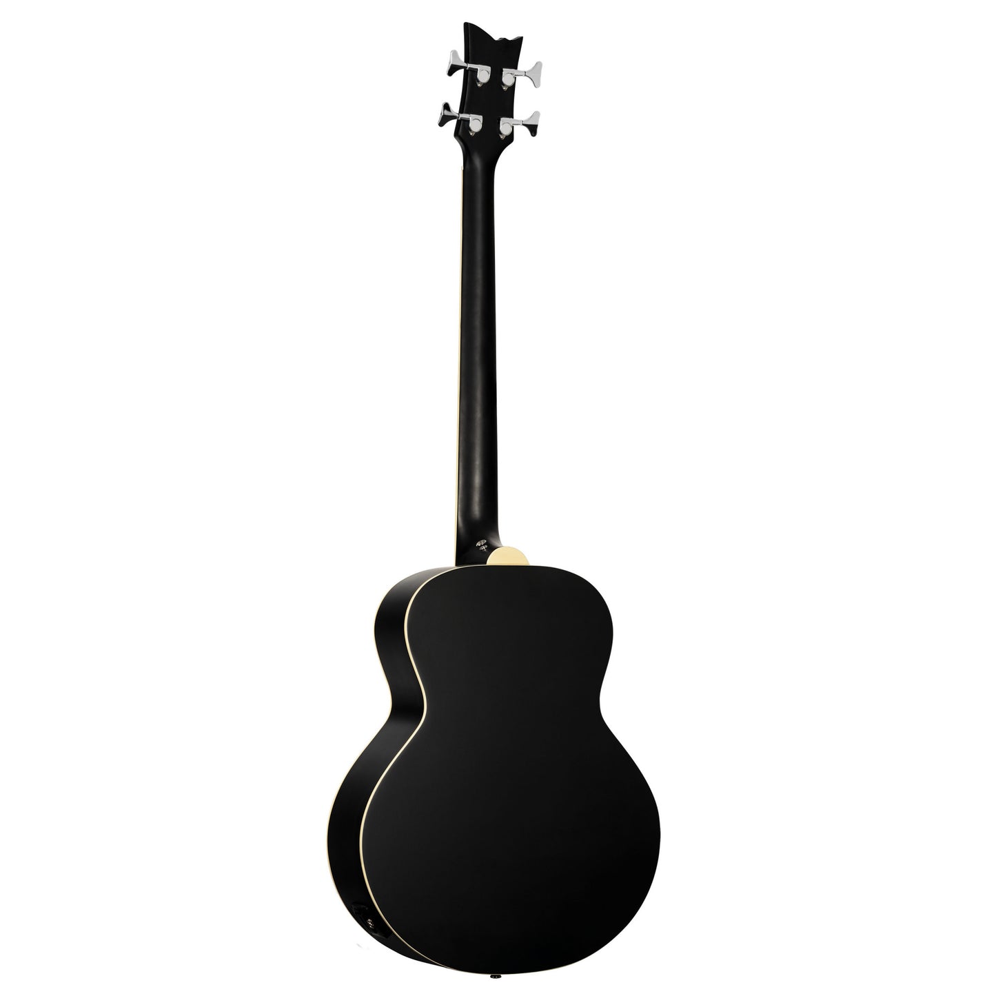 ORTEGA Deep Series 7 Medium Scale Acoustic Bass 4 String - Spruce / Mahogany Satin Black