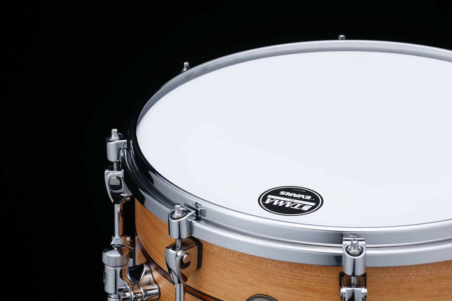 TAMA Starphonic Spruce Snaredrum 14" x 6" - Satin Natural Spruce/Chrom HW