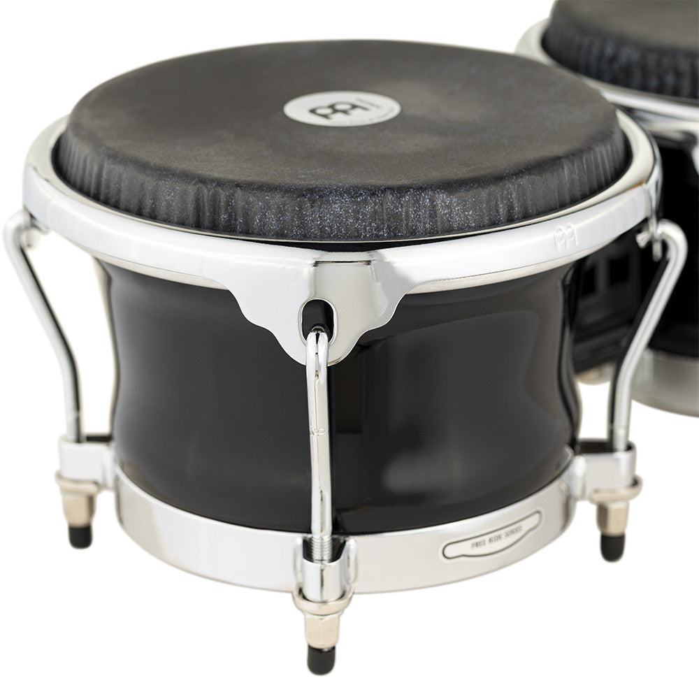 MEINL Percussion Fibercraft Fiberglass Bongo 7" Macho & 8 1/2" Hembra -Black