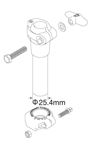 TAMA Basisrohr für MTH1000(S/BN/U)