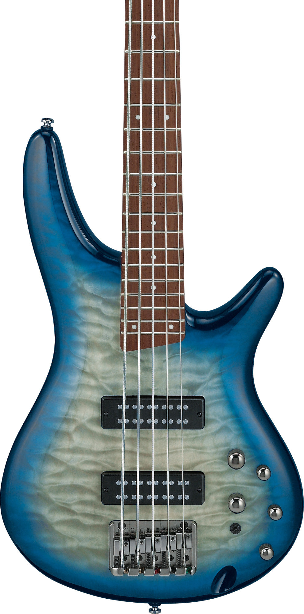 IBANEZ SR E-Bass 5-String - Stained Cosmic Blue Starburst