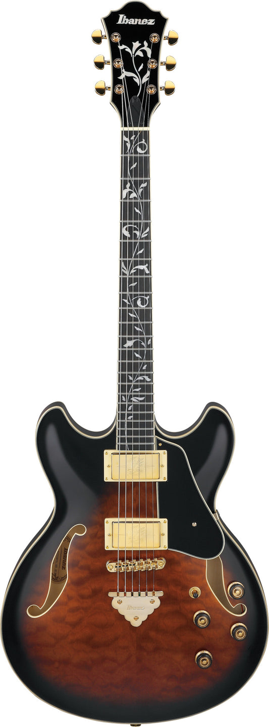 IBANEZ Artcore Expressionist AS Hollowbody Gitarre 6-String - Dark Brown Sunburst