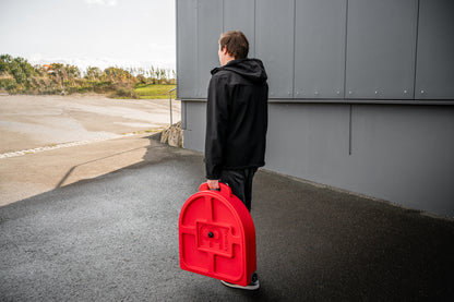 MEINL Cymbals Pro Cymbal Case Trolley 22" - Red