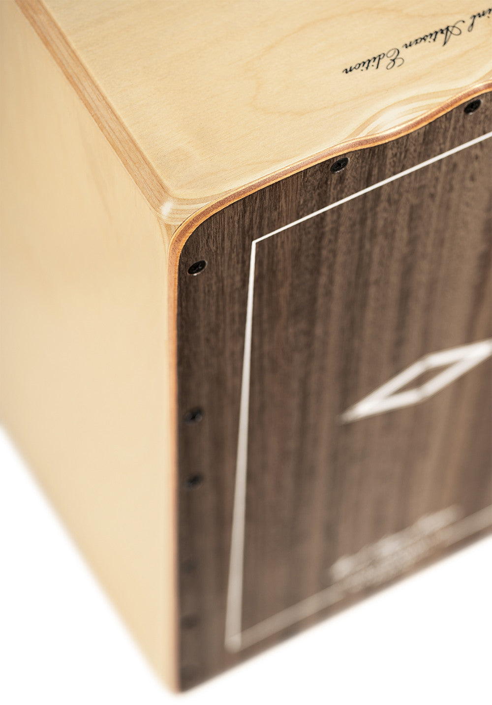 MEINL Percussion Artisan Edition Series String Cajon Tango Line - Grey Eucalyptus