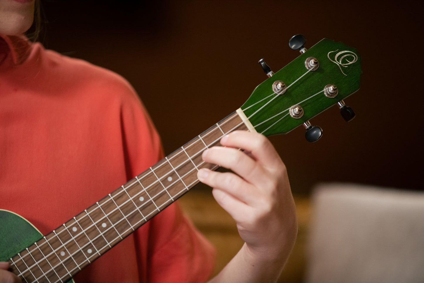 ORTEGA Earth Series Concert Ukulele 4 String - Forest Green