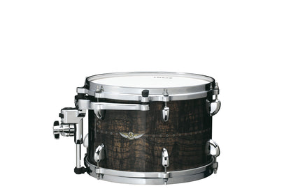 TAMA STAR Maple Rack Tom 10" x 7" - Gloss Natural Curly Maple/Chrom HW/mit Inlay (outside)