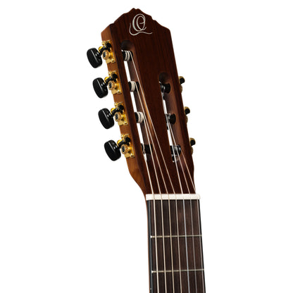 ORTEGA Family Series Pro 4/4 Slim Neck Konzertgitarre 7 String - Massive Zeder + Bag