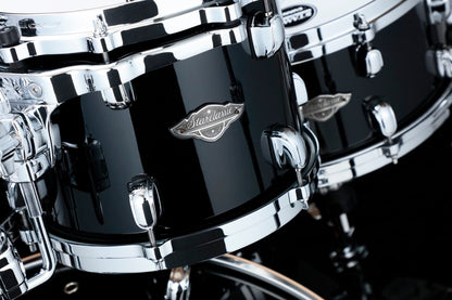 TAMA Starclassic Performer Shell Kit 5 teilig - Piano Black/Chrom HW