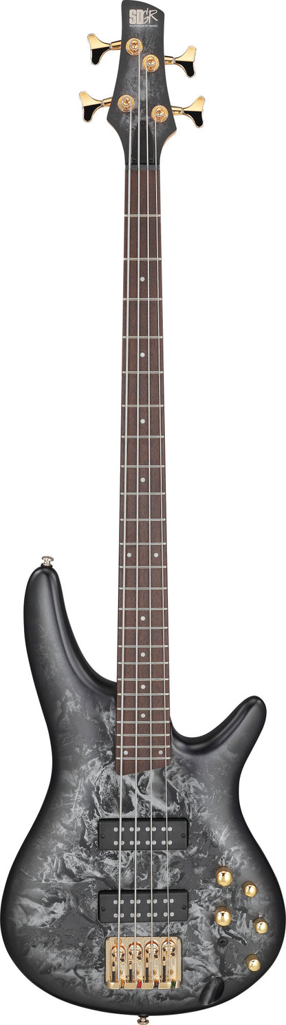 IBANEZ SR E-Bass 4-String - Black Ice Frozen Matte
