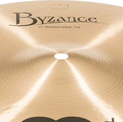 MEINL Cymbals Byzance Traditional Medium Hihat - 13"