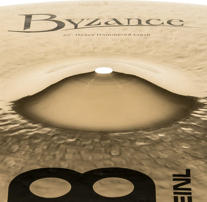 MEINL Cymbals Byzance Brilliant Heavy Hammered Crash - 22"