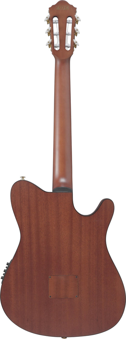 IBANEZ FRH Nylon-Saiten-Gitarre 6-String Lefty - Brown Sunburst Flat