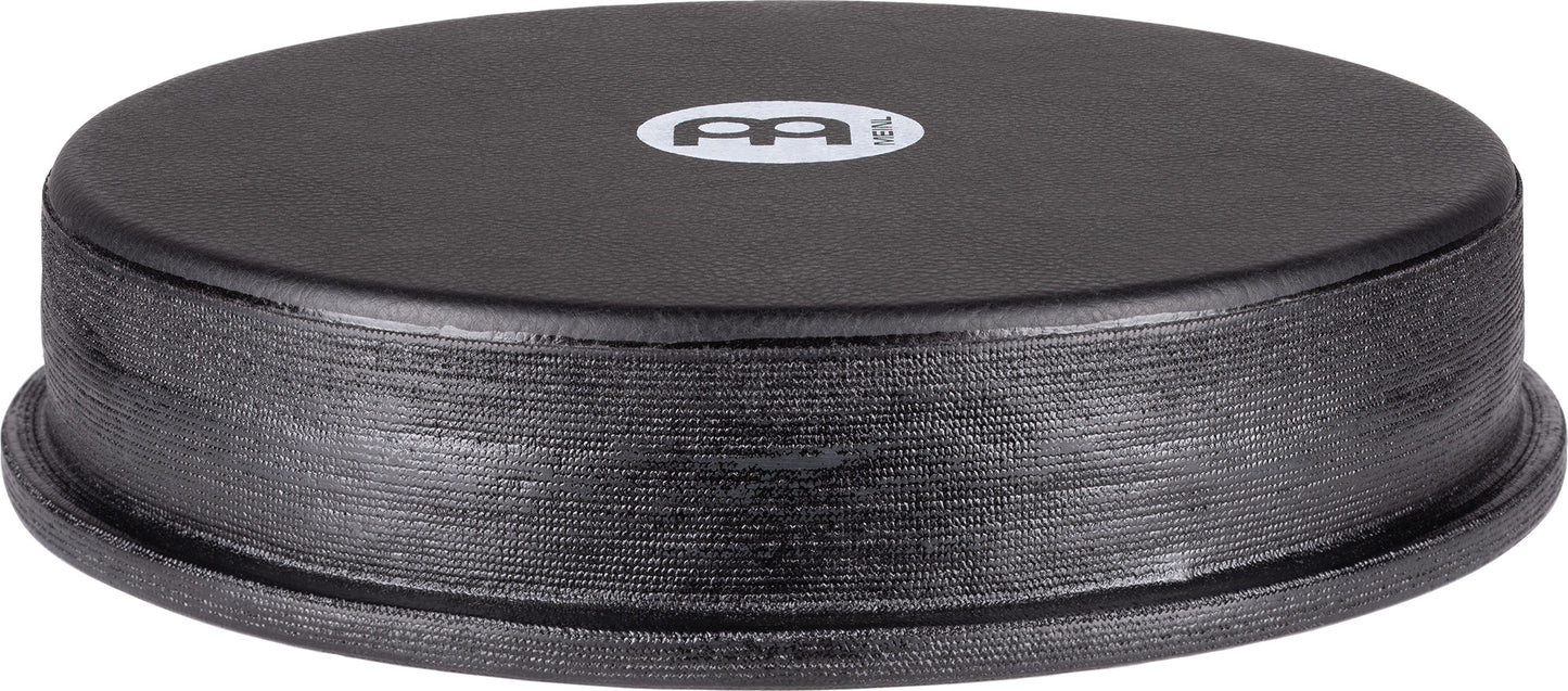 MEINL Percussion Jumbo Djembe Synthetic Head - 12" Black Fiberskin