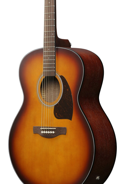 IBANEZ PJ Akustikgitarre 6-String - Open Pore Vintage Amber Sunburst Decke, Open Pore Natural Boden & Zargen