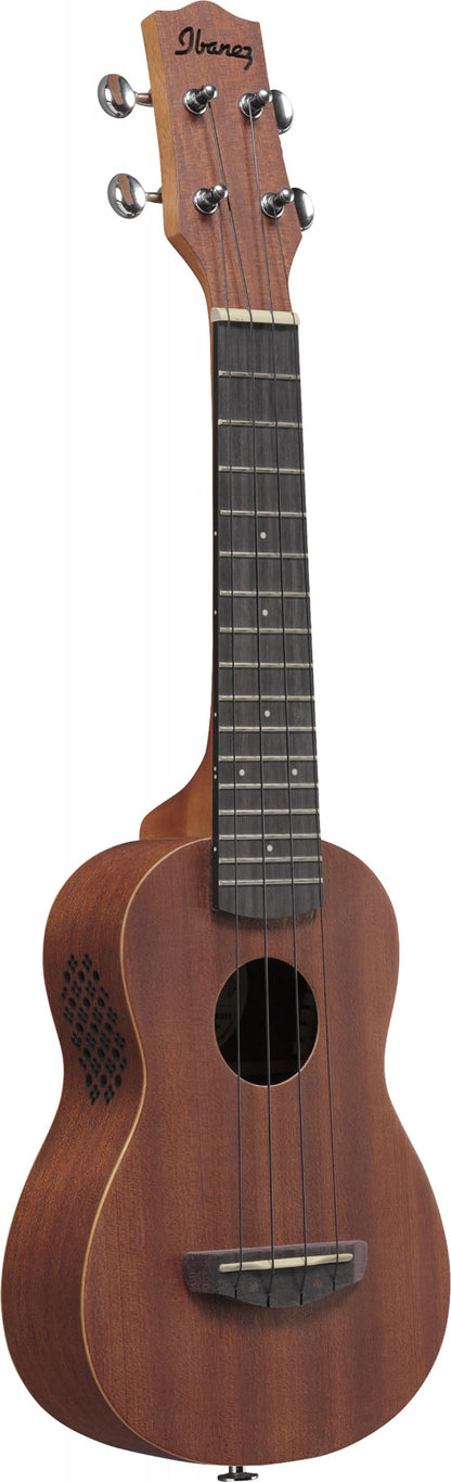 IBANEZ Soprano Ukulele 4-String - Open Pore Natural + Gigbag