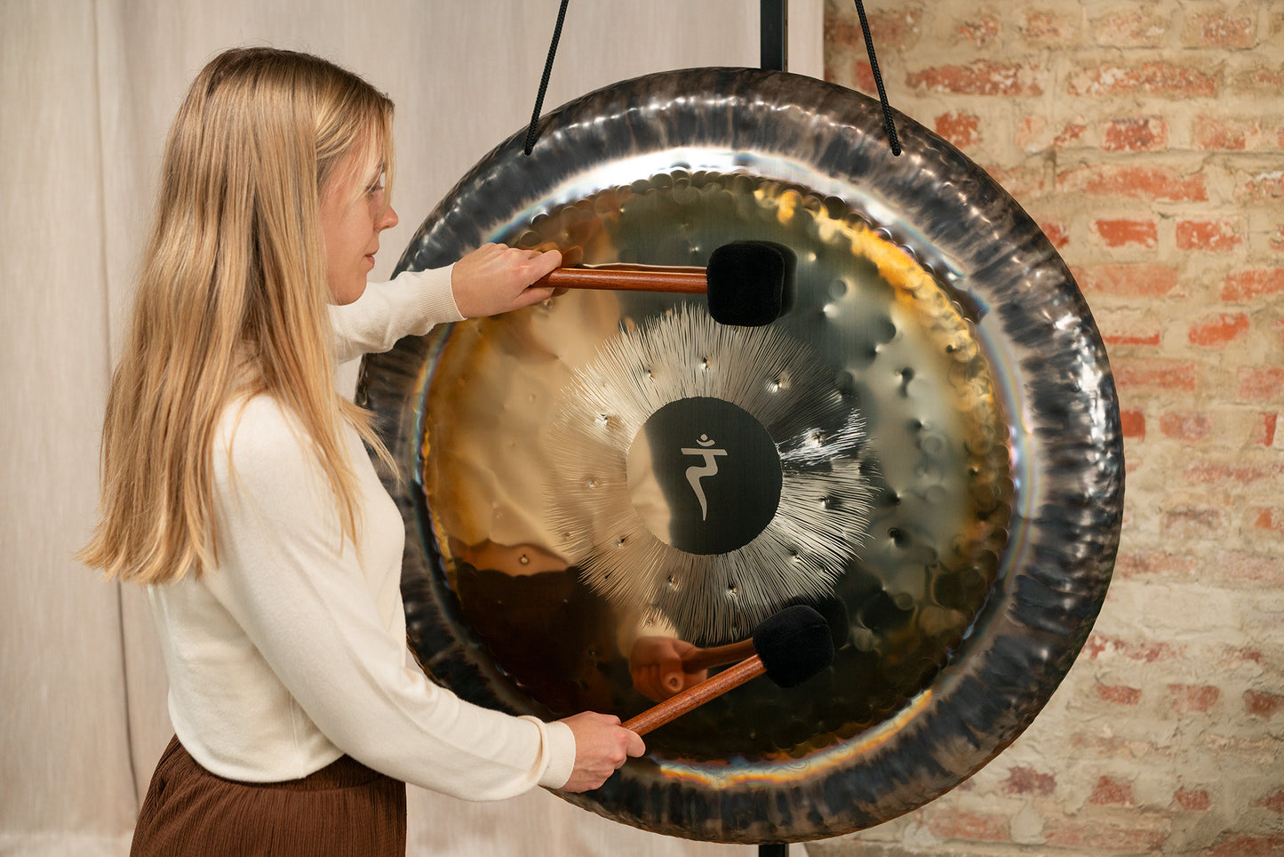 Meinl Sonic Energy Chakra Gong 36" - Solar Plexus Chakra/126,22 Hz/B1