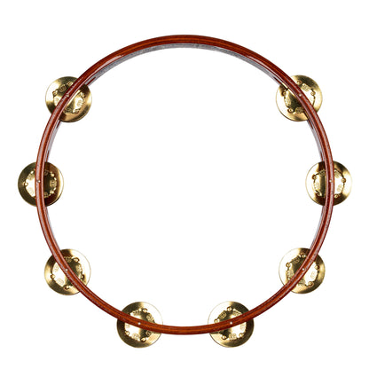 MEINL Percussion Traditional Wood Series Tambourine - 10"