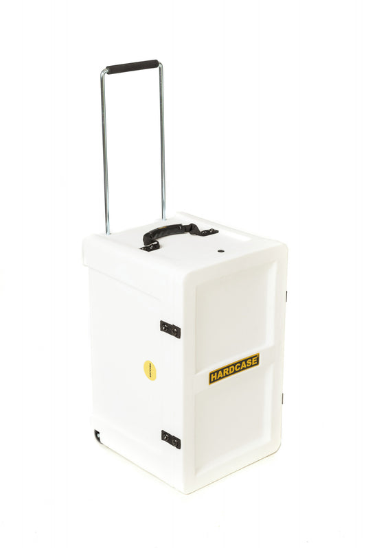 HARDCASE Cajon Case - White / Schaumstoffpads
