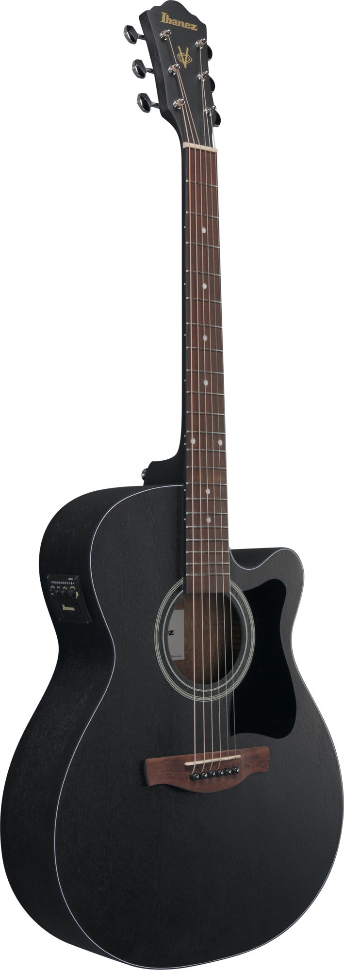 IBANEZ VC Akustikgitarre 6-String - Weathered Black Open Pore