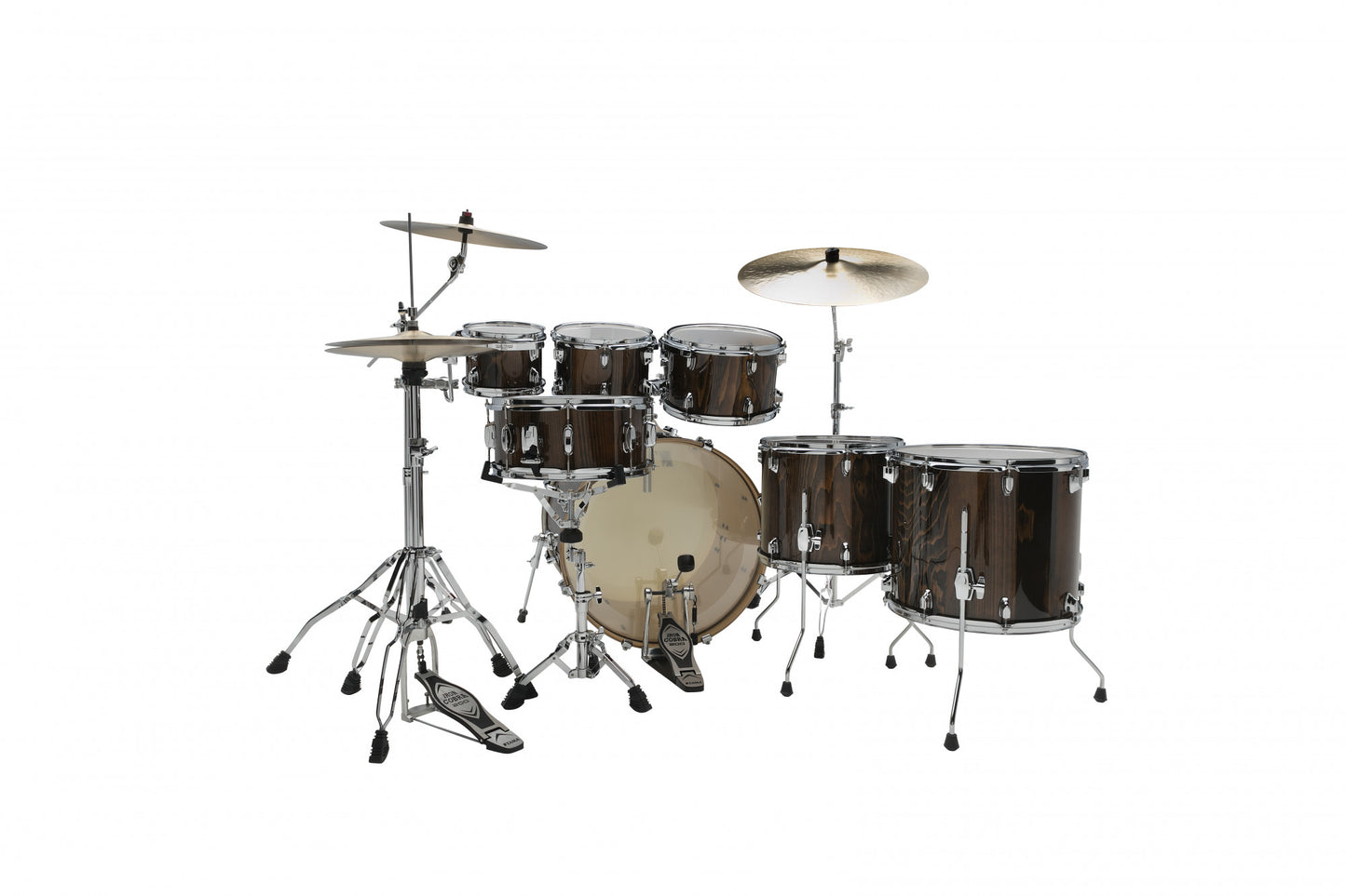 TAMA Superstar Classic Drum Set 7 teilig - Gloss Java Lacebark Pine/Chrom HW + SM5W Hardware Kit