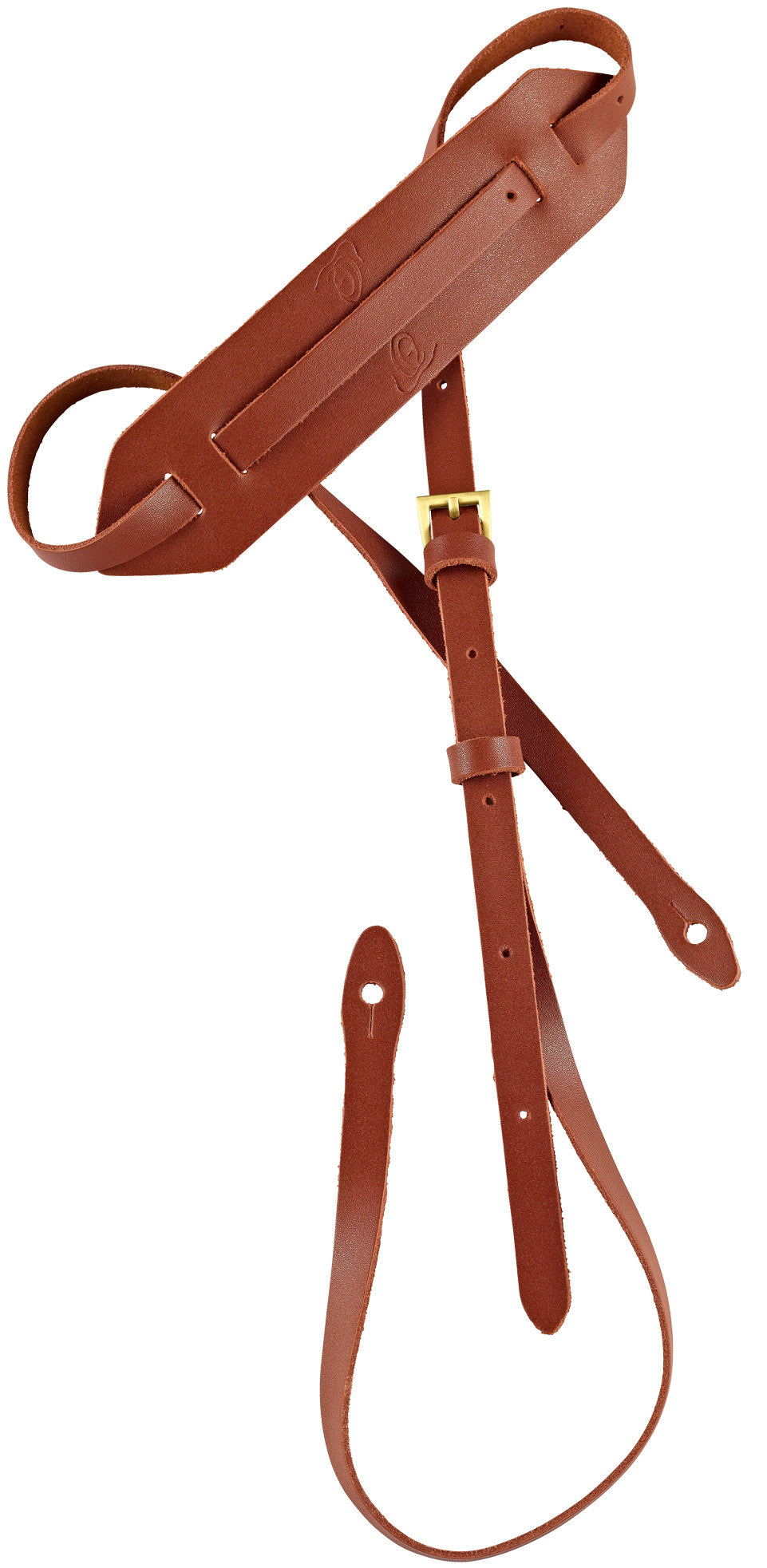 ORTEGA Mandolin Leather-Strap - Brown