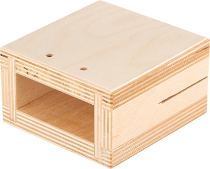 MEINL Percussion Extra Small Wood Temple Block - D6