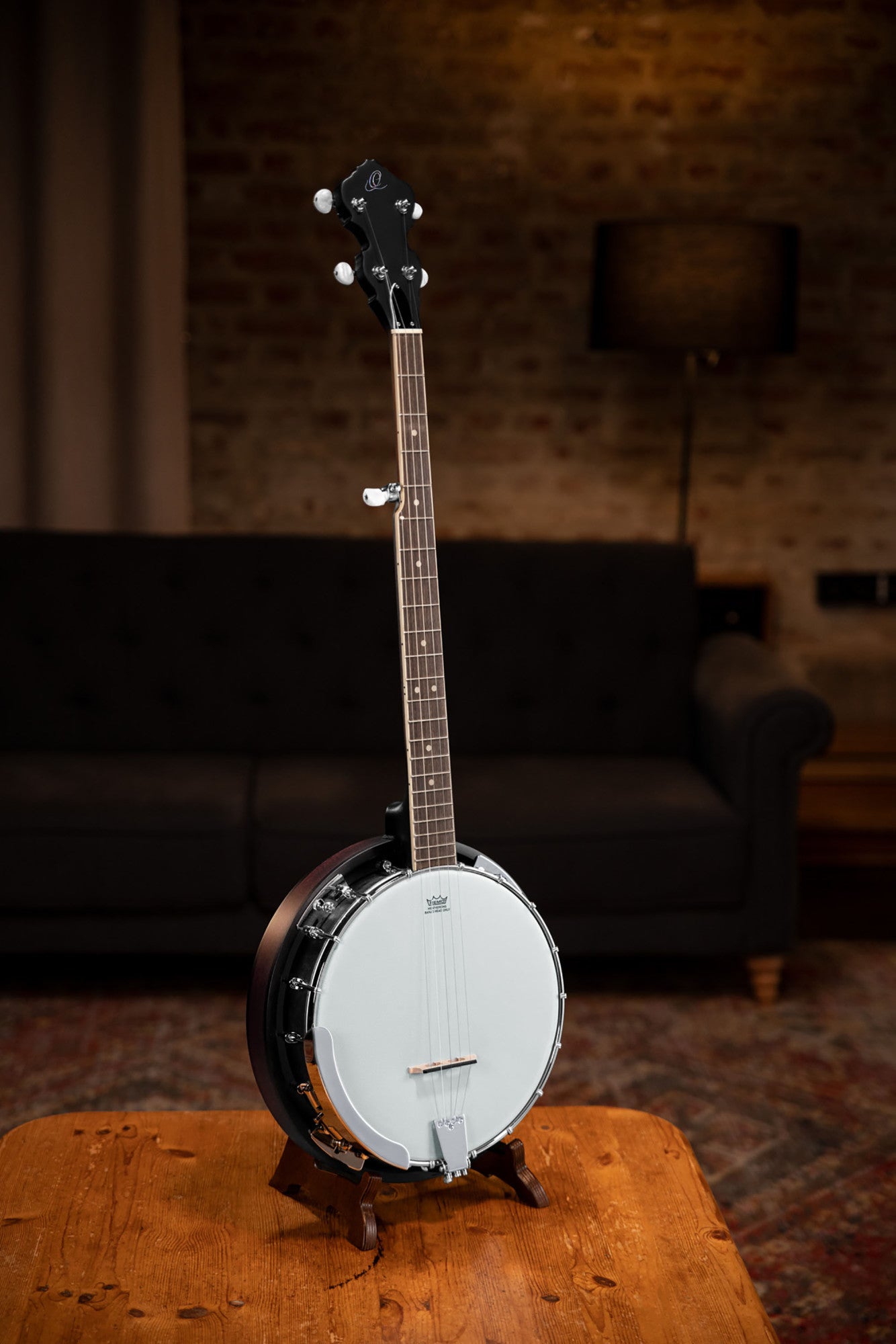 ORTEGA Americana Series Banjo 5 String - Mahogany Satin Whiskey Burst