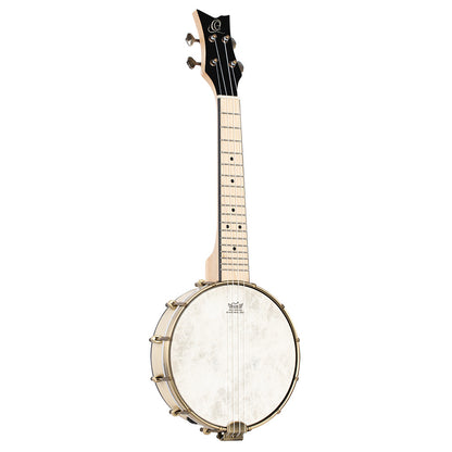ORTEGA Banjolele Serie Konzert Ukulele 4 String Lefty - Maple Natural + Bag