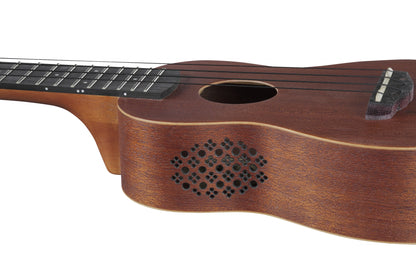 IBANEZ Soprano Ukulele 4-String - Open Pore Natural + Gigbag