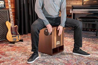 MEINL Percussion Cajon Turbo Cabasa - Traditional Size