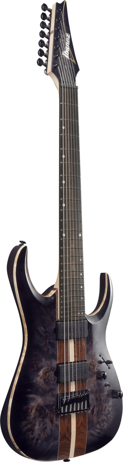 IBANEZ Premium RGA E-Gitarre 7-String - Deep Twilight Burst Low Gloss + Gigbag