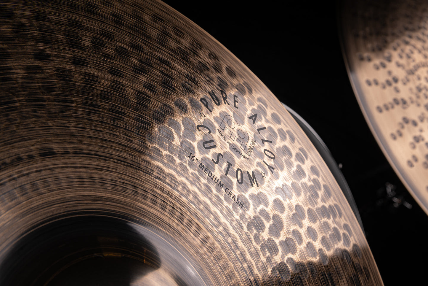 MEINL Cymbals Pure Alloy Custom Medium Crash - 16"