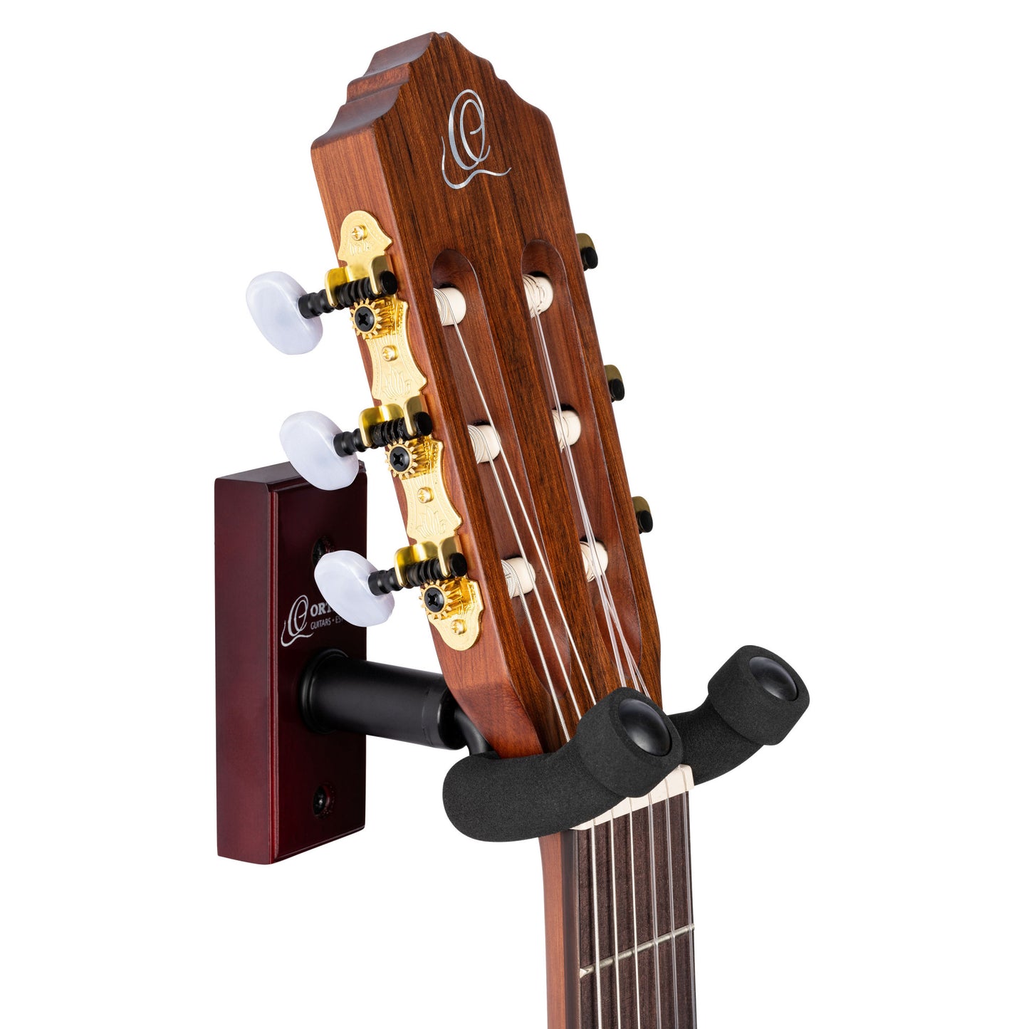 ORTEGA Guitar Wall Hanger - Wine Red