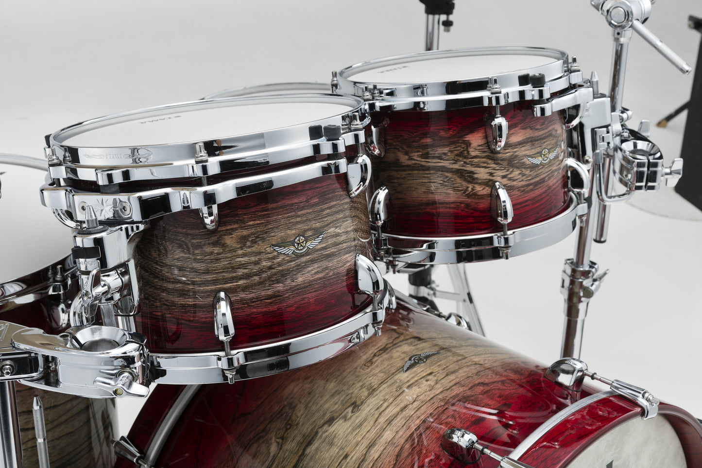 TAMA STAR Walnut Shell Kit 4 teilig - Garnet Japanese Sen Burst/Chrom HW