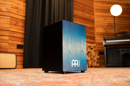 MEINL Percussion Headliner® Series Snare Cajon - Pacific Blue Fade