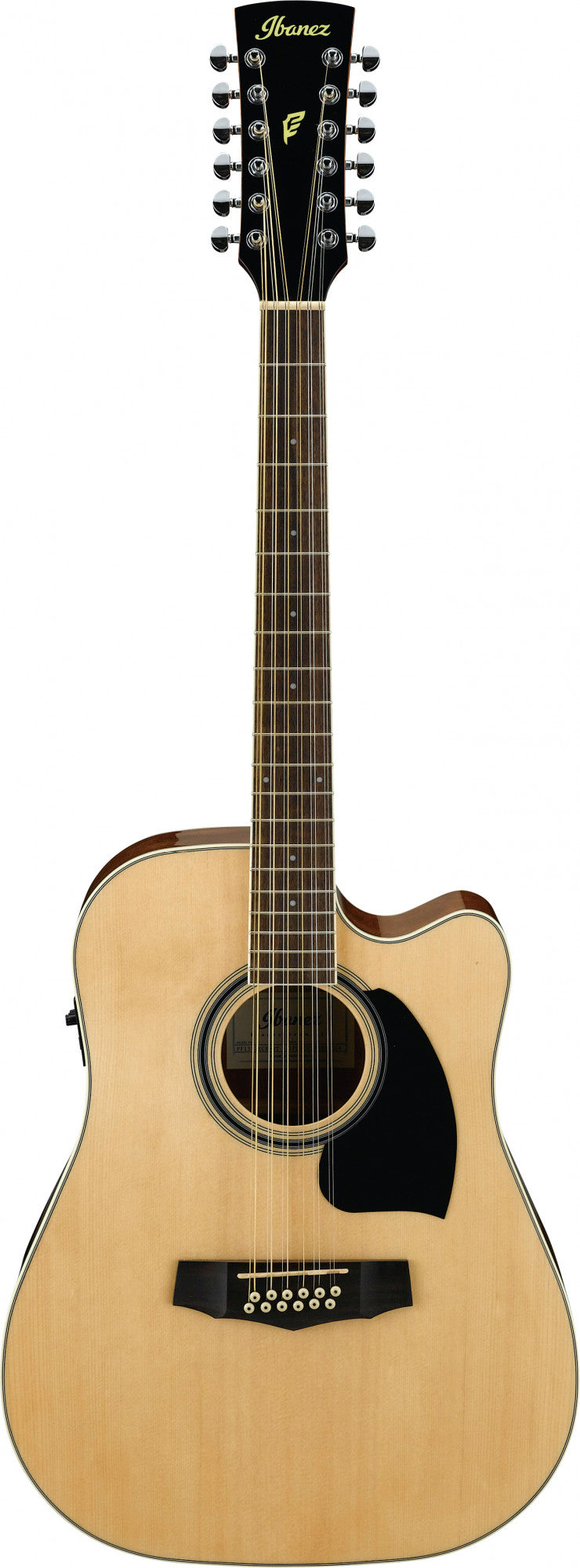 IBANEZ PF Performance Acoustic Guitar 12-String - Natural High Gloss