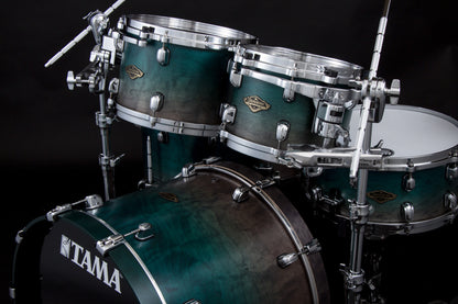 TAMA Starclassic Walnut/Birch Lacquer Rack Tom 8" x 7" - Satin Sapphire Fade/Chrome HW
