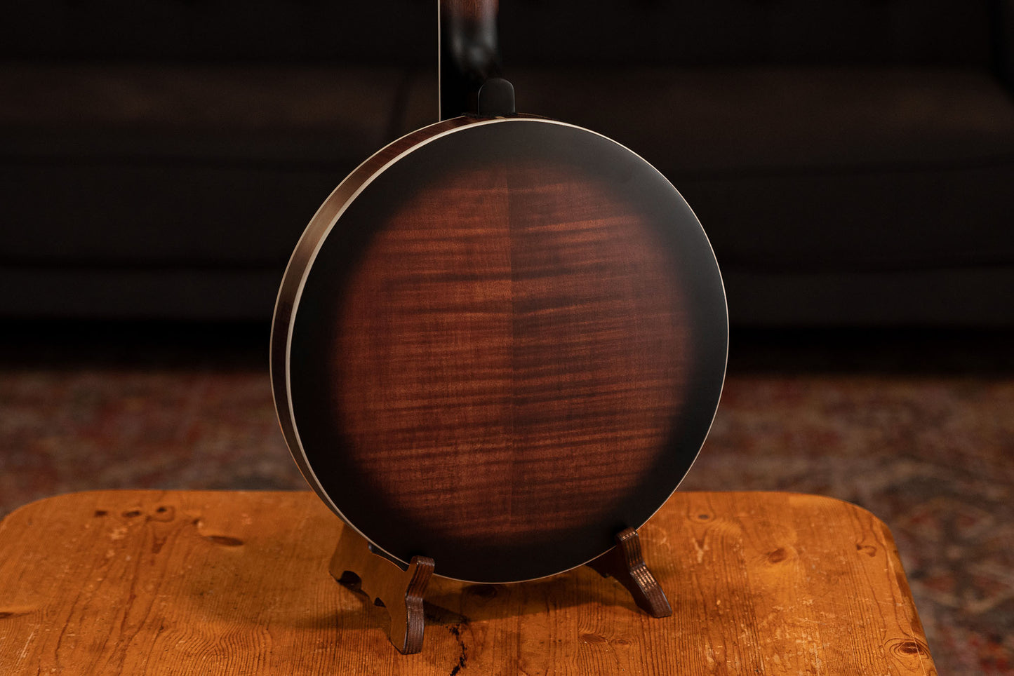 ORTEGA Americana Serie Banjo 5 String - Open Back / Mahogany Satin Whiskey Burst