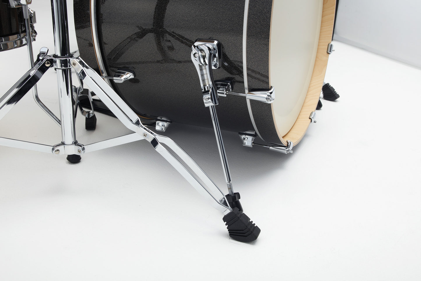 TAMA Superstar Classic Drum Set 3 teilig - Midnight Gold Sparkle/Chrom HW + SM5W Hardware Kit