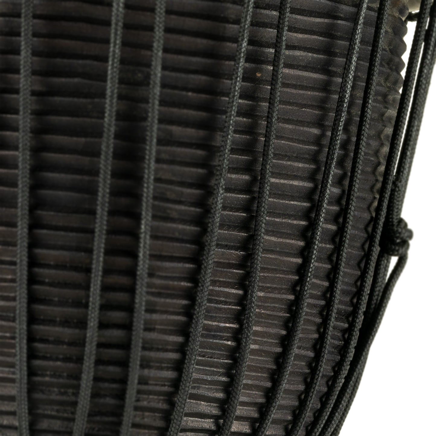 MEINL Percussion Headliner Rope Tuned Black River Series Djembe - 8"