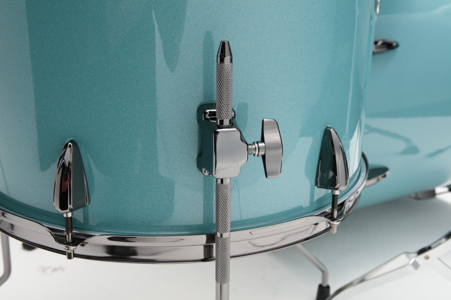 TAMA Imperialstar Drum Set 5 pcs - Sky Blue Mist/Chrome HW + MEINL Cymbals HCS Cymbal Kit/Stage Master Double-Braced Hardware Kit