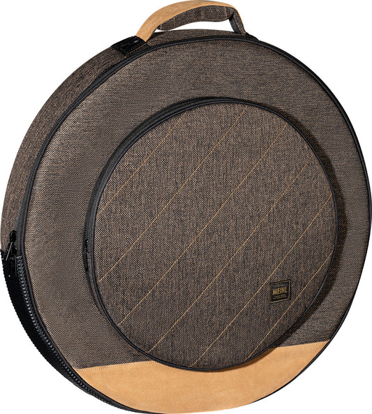 MEINL Cymbals Classic Woven Cymbal Bag - 22” Mocha Tweed