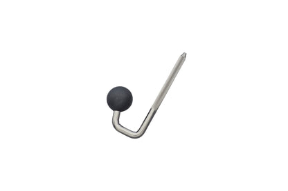 TAMA J Shaped Omni-Ball Rod for MC69 - Smoked Black Nickel